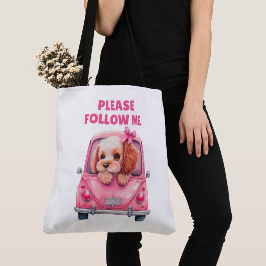 Too Bag Please follow me Tote Bag (Dichtbij)