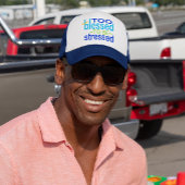 Too Blessed to be Stressed Inspirational Trucker Pet