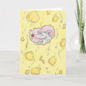 TOO CHEESY? wenskaart van Nicole Janes Kaart (Voorkant)