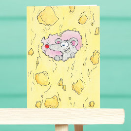 TOO CHEESY? wenskaart van Nicole Janes Kaart