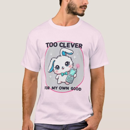 Too Clever T-shirt (Voorkant)