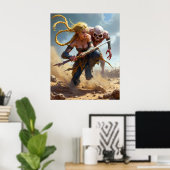 Too Close Poster (Thuiskantoor)