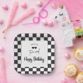 Too Cool 2nd Birthday  Papieren Bordje (Feest)