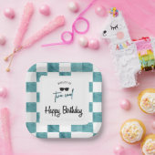 Too Cool 2nd Birthday  Papieren Bordje (Feest)