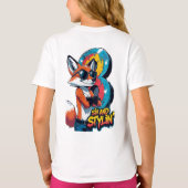 Too Cool at Six beroemd gemaakt door Urban Fox Bir T-shirt (Achterkant)