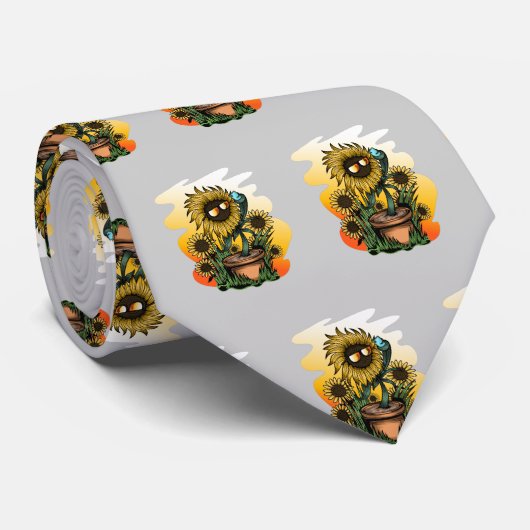 too Cool Sunflower Stropdas (Opgerold)