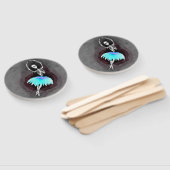 Too Cool to Be Coffin Set of Fans Handwaaier (Niet-gemonteerd)