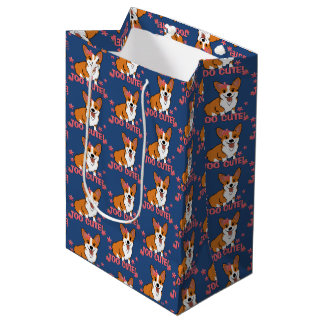 too Cute Corgi Medium Cadeauzakje