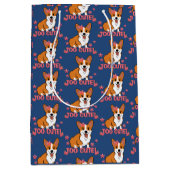too Cute Corgi Medium Cadeauzakje (Voorkant)
