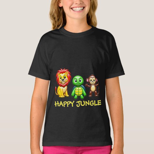“Too Cute to Handle! Funny Animal Friends T-Shirt  (Voorkant)