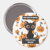 Too Cute to Spook – Custom Halloween Magnet (Voorkant / Achterkant)