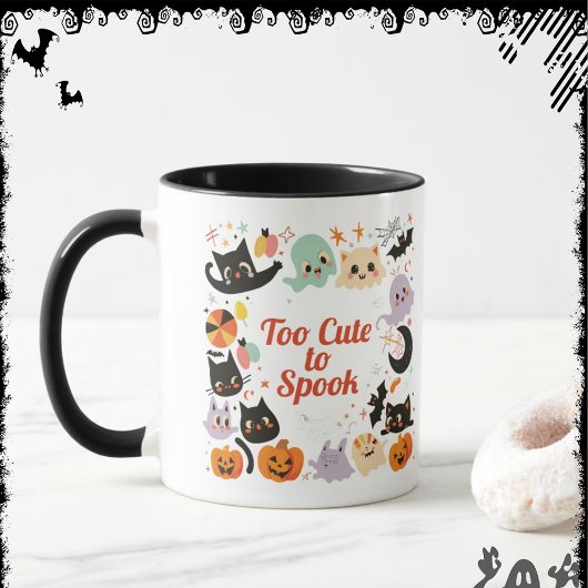 Too Cute to Spook | ExDesigner | Halloween Mok
