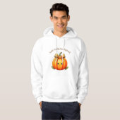 Too Cute to Spook – Fun Pumpkin Hoodie (Voorkant volledig)