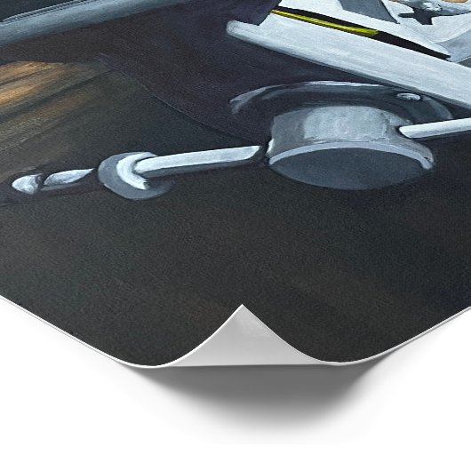 Too. Daises in a vise poster (Hoek)