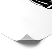 Too Dark to Read Poster (Hoek)