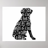 Too Dark to Read Poster (Voorkant)