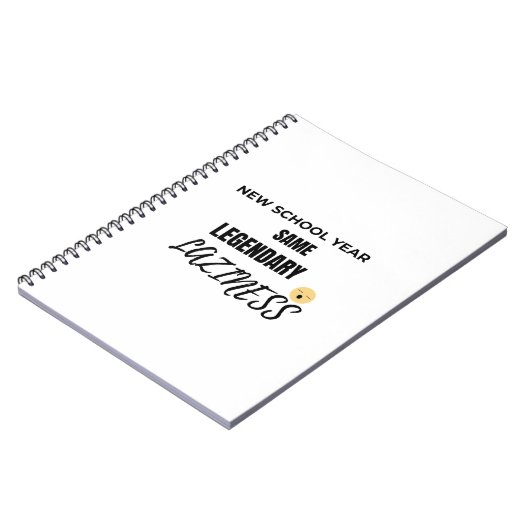 Too Lazy to Focus Notebook Notitieboek (Linkerzijde)