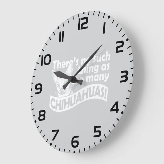 Too Many Chihuahuas Grote Klok (Hoek)