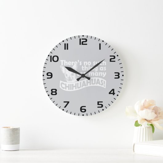 Too Many Chihuahuas Grote Klok (Huis)