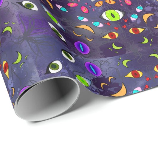 Too Many Eyes Cadeaupapier (Rol Hoek)