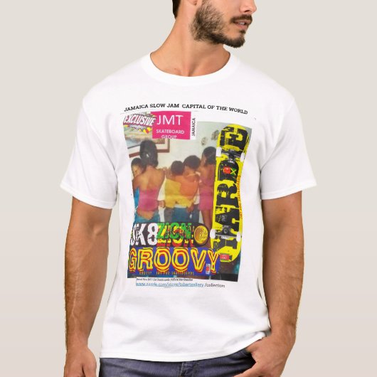 TOO MUCH HEAVEN. Basic Dark T-Shirt (Voorkant)