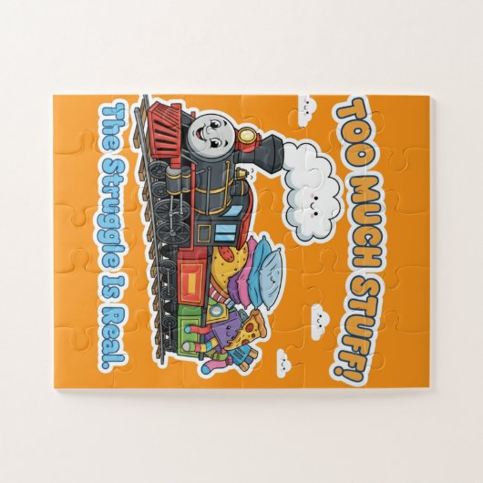 Too Much Stuff! The Struggle Is Real - Overloaded  Legpuzzel (Horizontaal)