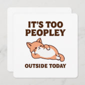 Too Peopley Cat  Save The Date (Voorkant / Achterkant)