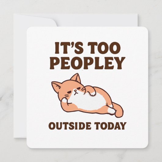 Too Peopley Cat  Save The Date (Voorkant)