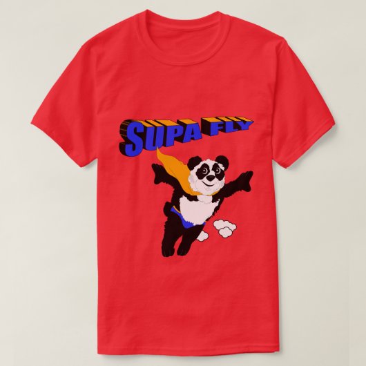 Too Supa Fly Homie T-shirt (Design voorkant)