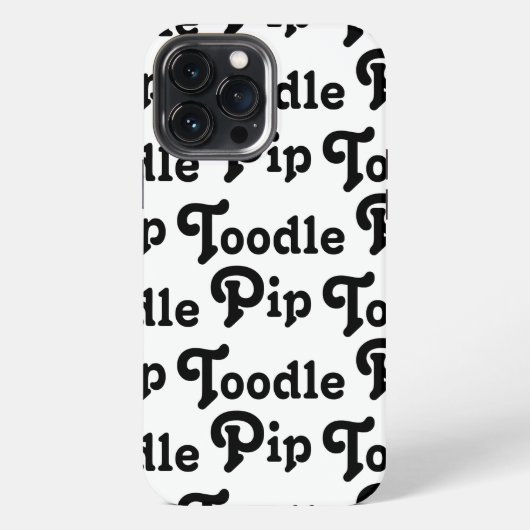 Toodle Pip iPhone Hoesje (Achterkant)