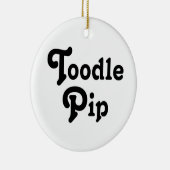 Toodle Pip Keramisch Ornament (Rechts)