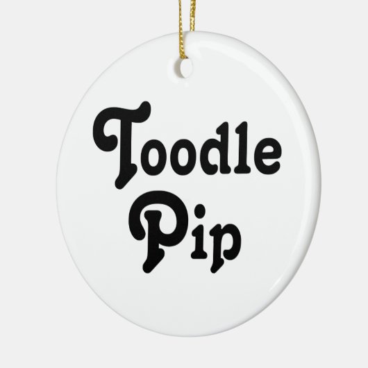 Toodle Pip Keramisch Ornament (Links)