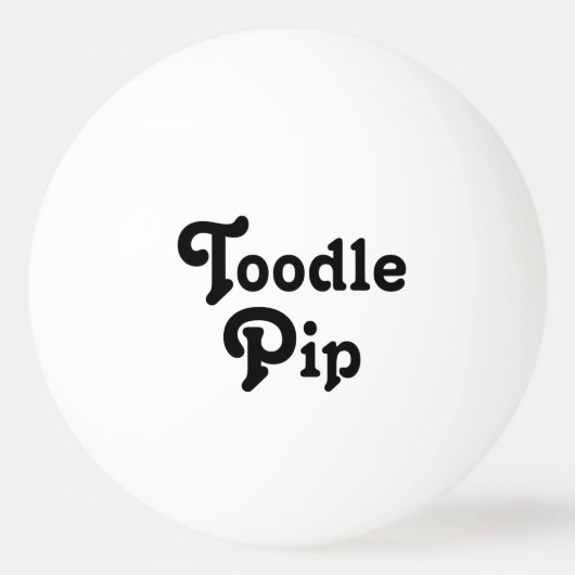 Toodle Pip Pingpongbal (Achterkant)