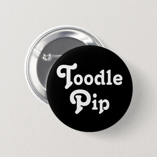 Toodle Pip Ronde Button 5,7 Cm (Voorkant /achterkant)