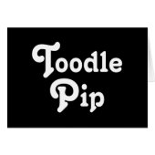 Toodle Pip Wenskaart (Voorkant Horizontaal)