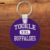 Tooele - Buffels - High School - Tooele Utah Sleutelhanger (Voorkant)