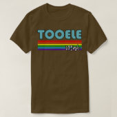 Tooele Utah Pride Tooele LGBT Gift LGBTQ Ondersteu T-shirt (Design voorkant)