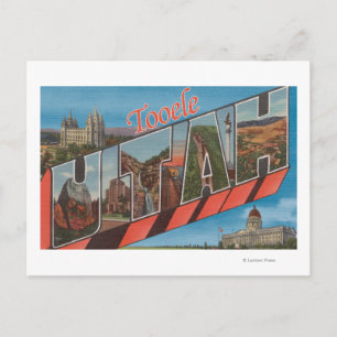 Tooele, UtahLarge Letter ScenesTooele, UT Briefkaart
