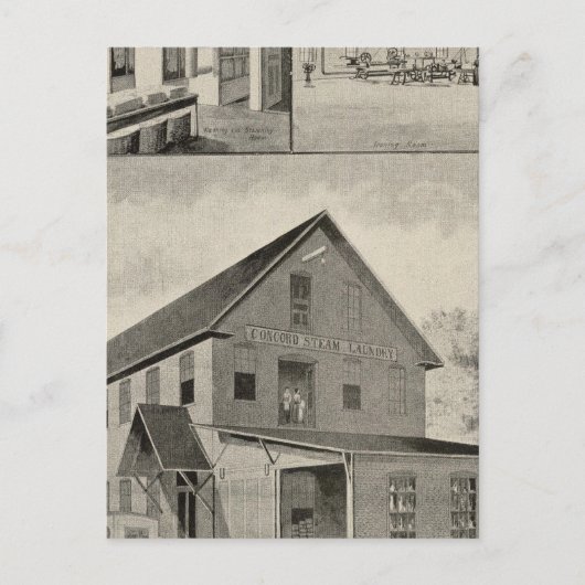 Toof-wasgoed, concord, NH Briefkaart (Voorkant)