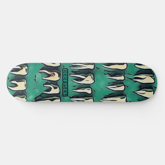 Toofs van schelpdierborden van de ODDFISCH Persoonlijk Skateboard (Horizontaal)