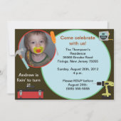 Tool Birthday-uitnodiging Kaart (Voorkant)