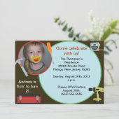 Tool Birthday-uitnodiging Kaart (Staand voorkant)