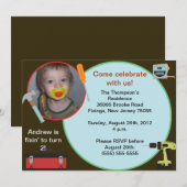 Tool Birthday-uitnodiging Kaart (Voorkant / Achterkant)