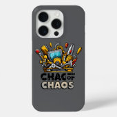 Tool Dad iPhone 15 Pro Hoesje Funny Chaos King Gif (Achterkant)