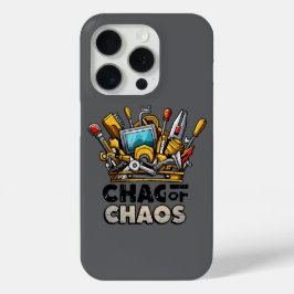 Tool Dad iPhone 15 Pro Hoesje Funny Chaos King Gif