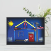 Tool House Open House - Veterans Kaart (Staand voorkant)