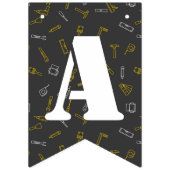 Tool of bouwpartij Bunting Pennant Banner (Derde vlag)