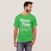 Tool Time gesponsord door Binford Tools T-shirt (Voorkant volledig)