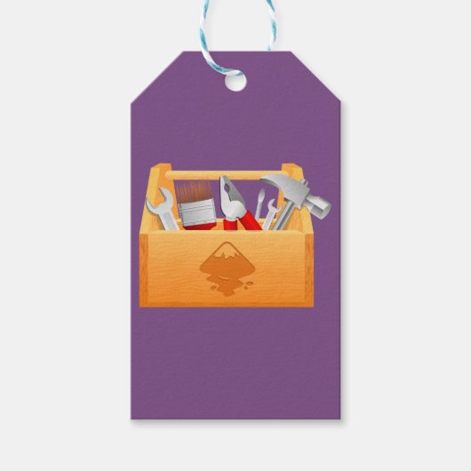 Toolbox Aangepaste cadeau Labels Cadeaulabel (Voorkant)