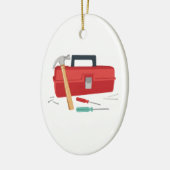 Toolbox en tools keramisch ornament (Links)